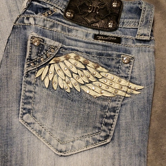 Miss Me Denim - Miss Me angelwing bootcut jeans